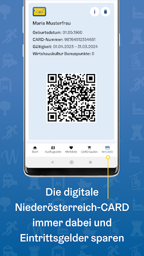 NÖ-CARD Screen 3