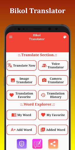 Bikol Translator Screen 2