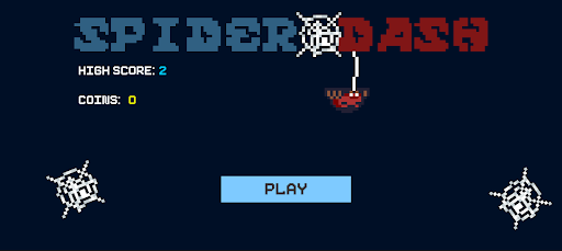 Android application Spider Dash screenshort