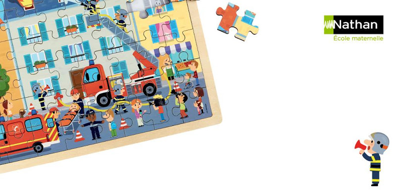 Large Puzzle Firefighters