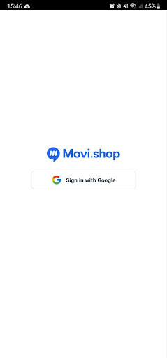 Android application Movi.shop screenshort
