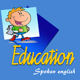 Spoken english educational icon