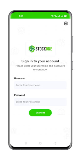 Android application Stockone screenshort