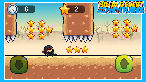 Ninja Desert Adventures Screen 2