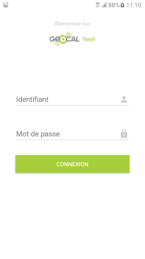 Android application GeocalFleet Mobile screenshort