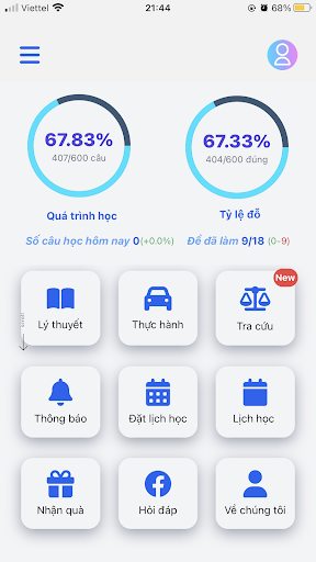 Ôn Thi GPLX - Mạnh Cường Screen 2