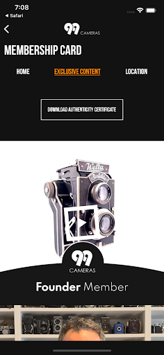 Android application 99 Cameras Club Reader screenshort