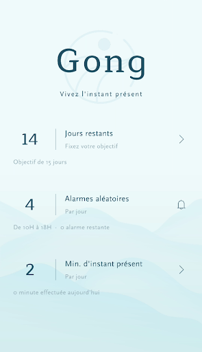 Android application Gong screenshort
