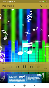 Screenshot 1 Música pop - sin conexión android