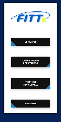 Android application FITT Competiciones APP screenshort