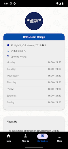 Coldstream Chippy Screen 3