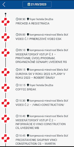 Stretnutie VINCI CONSTRUCTION Screen 2