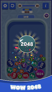 Balls Puzzle Game: Merge 2048