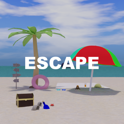ESCAPE GAME Beach House logo