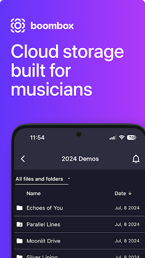 Android application Boombox screenshort