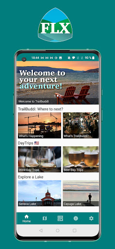 Android application Trailbuddi screenshort