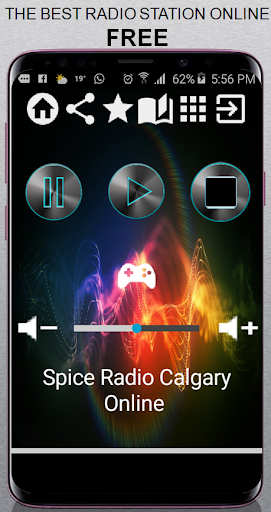 Android application Spice Radio Calgary Online CA screenshort