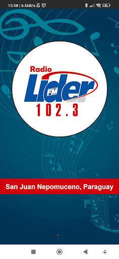 Android application Emisora Líder 102.3 FM screenshort