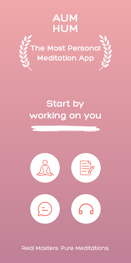 Android application AUMHUM: Meditate, Sleep, Focus screenshort