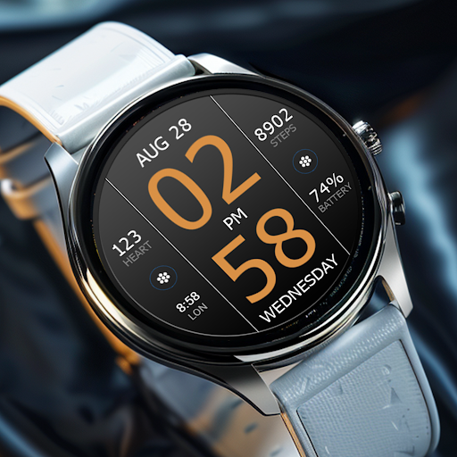 Key WF33 Digital Watch Face screenshot 8