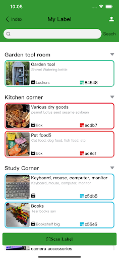 SmatageeQR Code Smart Labels Screen 2