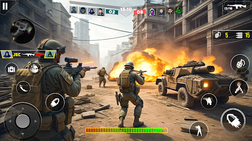 Android application Fps Gun Shooter Gun Games 3d screenshort