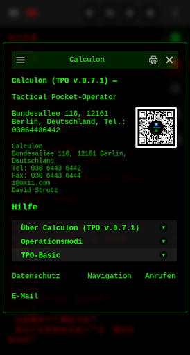 Android application Calculon TPO Calculator screenshort