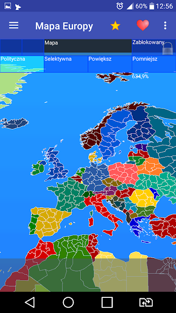 Imágen 4 Mapa Europy android