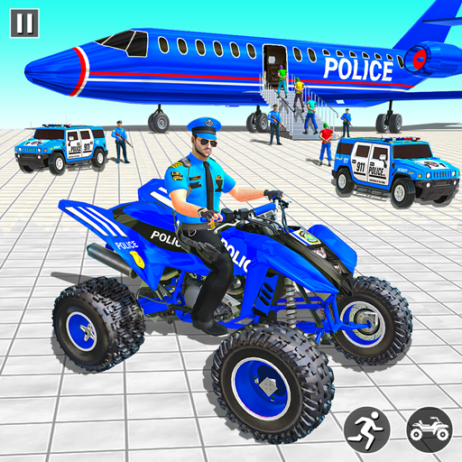 US Police ATV Quad Bike Games