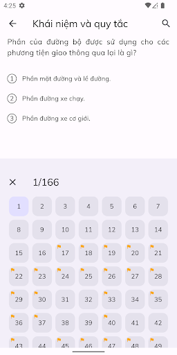 600 câu lý thuyết lái xe Screen 3