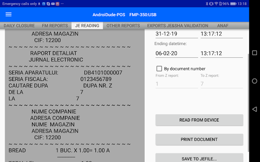 AndroiDude-POS Screenshot 4 - AppWisp.com