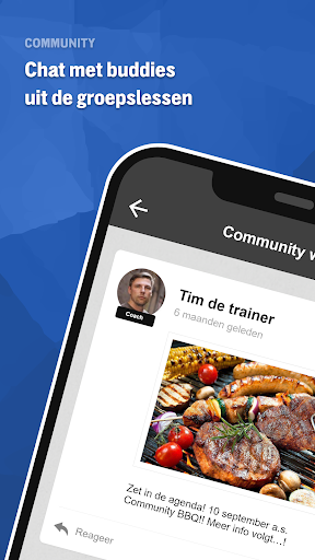 Android application Arenagym screenshort