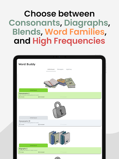 Screenshot of Phonics for Kids