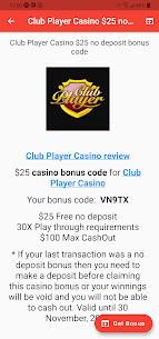 No Deposit Bonuses Casino v1.2.21 (Unlimited Money) Free For Android 4