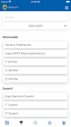 AsturFútbol Screen 2
