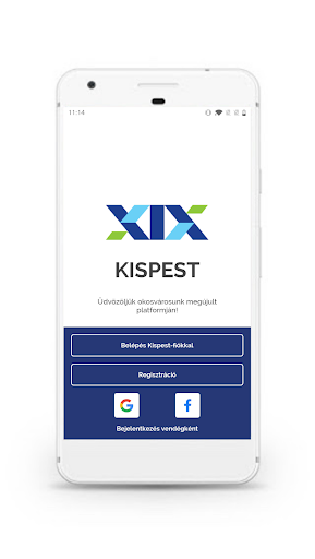 Android application Kispest screenshort