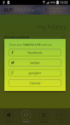 Tabata+ Lite Fitness an HITTのおすすめ画像5