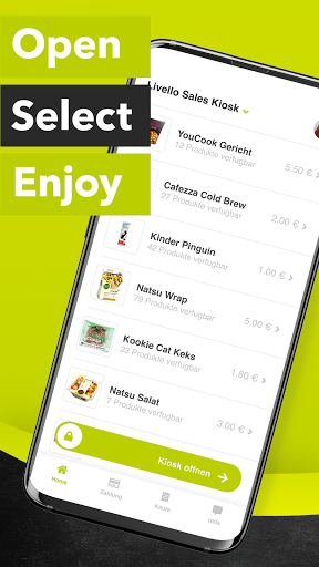 Android application The Hungry Club screenshort