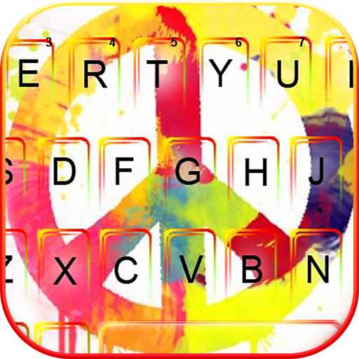 Peace Painting Keyboard Theme logo