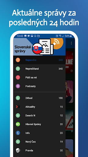 Správy SK - Aktuálne správy Screen 3
