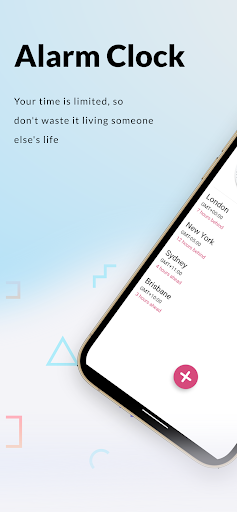 Android application ClockBuddy: Alarm WorldClock screenshort