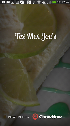 Android application Tex Mex Joe's screenshort