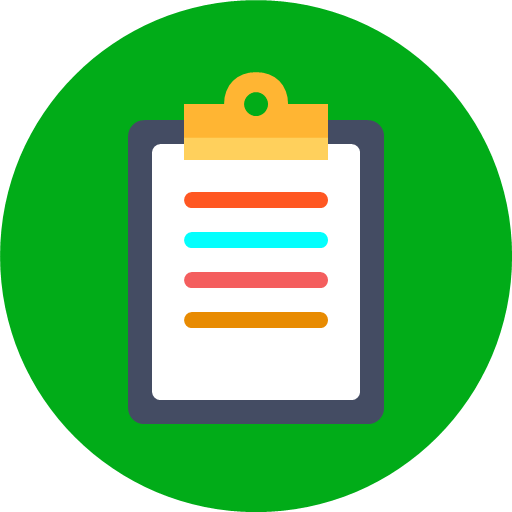 Colorized note logo