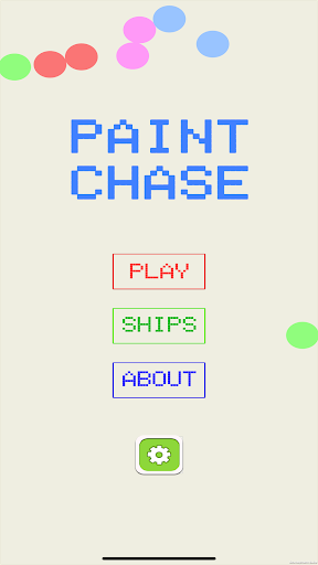 Android application Paint Chase screenshort