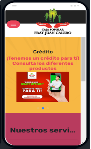 Android application CajaFJCalero screenshort