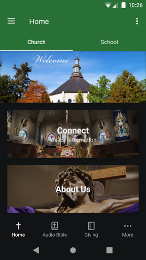 Android application Our Savior Lutheran - Houston screenshort