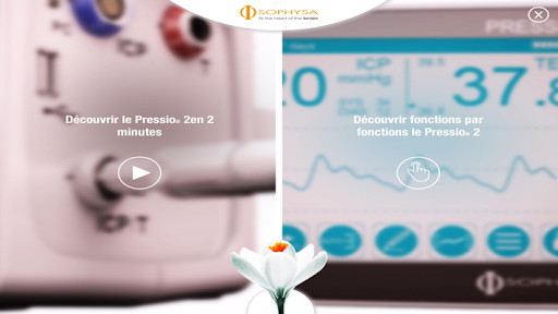 Android application Pressio® 2 FR screenshort