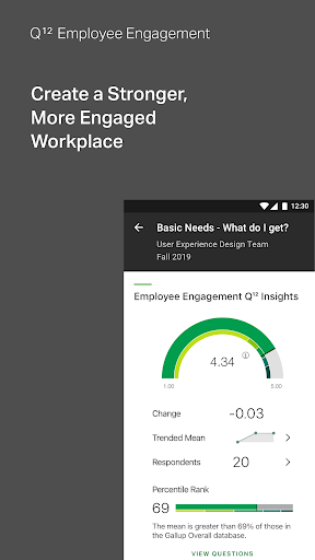 Screenshot of Gallup Access