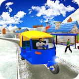 Drive Snow Tuk Tuk Rickshaw icon