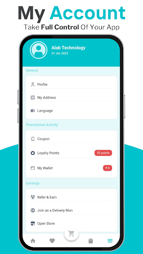 ESMART SHOPPY Screen 2